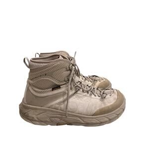 Hoka One One Tor Ultra Hiking Boots Men's Size 12 Tan Gore Tex Outdoor Adventure